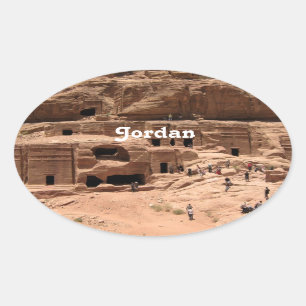 Jordan Oval Sticker