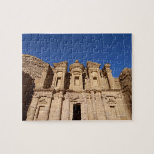 Jordan, Petra, The Monastery, Al Deir. Jigsaw Puzzle