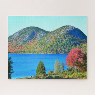 Jordan Pond Bubbles Jigsaw Puzzle