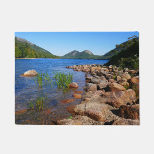 Jordan Pond II at Acadia National Park Doormat