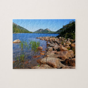 Jordan Pond II at Acadia National Park Jigsaw Puzzle
