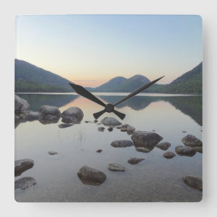 Jordan Pond Maine Wall Clock