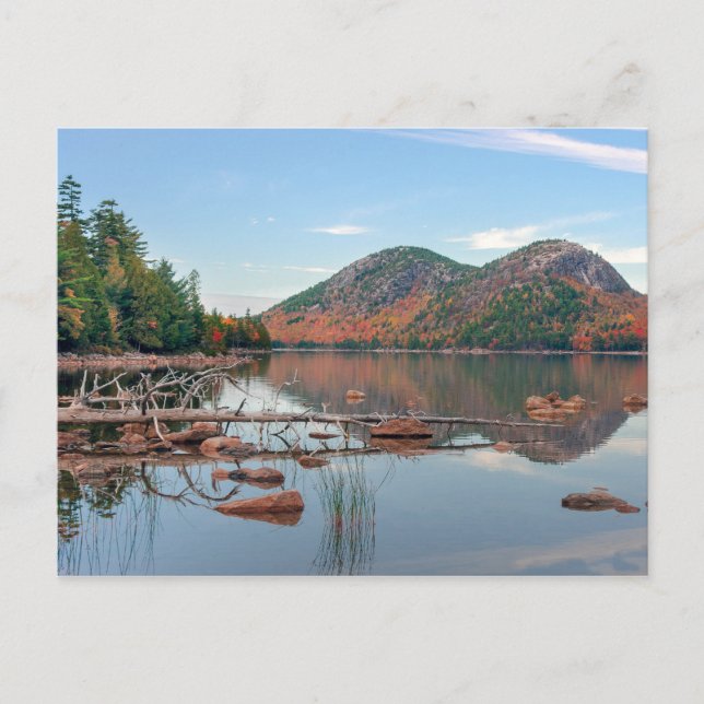Jordan Pond of Acadia National Park Postcard (Front)