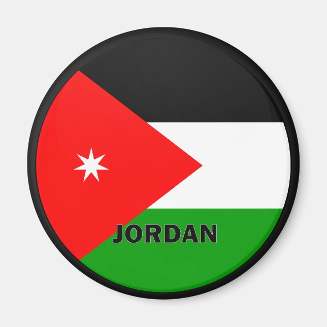 Jordan Roundel quality Flag Magnet (Front)