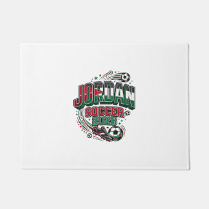 Jordan Soccer 2026 Soccer Bold Country Typography  Doormat