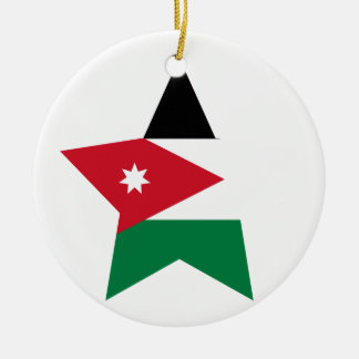 Jordan Star Ceramic Tree Decoration