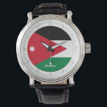 Jordanian Flag & Jordan fashion, Arabic No /design Watch<br><div class="desc">WATCH: Jordan & Jordanian Flag fashion design - love my country,  travel,  holiday,  country patriots / sports fans</div>
