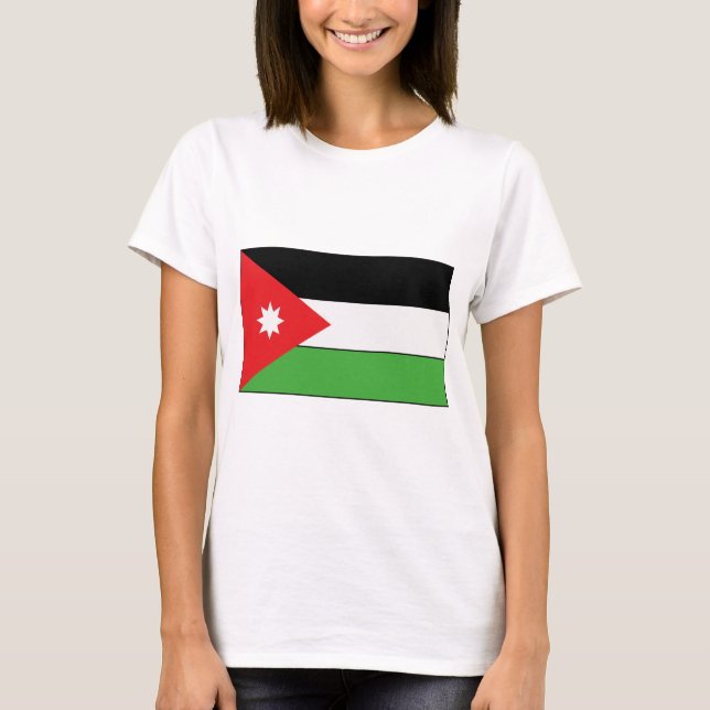 Jordanian Flag T-shirts and Gifts (Front)