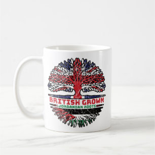 Jordanian Jordan Uk United Kingdom British Tree Coffee Mug