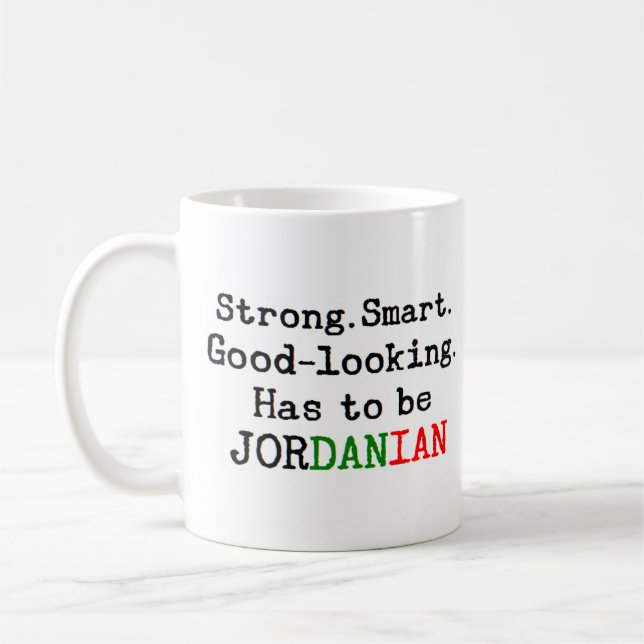 jordanian strong coffee mug (Left)