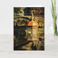"Jordan's Lamp" Birthday Card