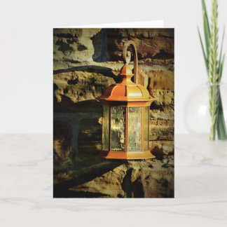 "Jordan's Lamp" Birthday Card