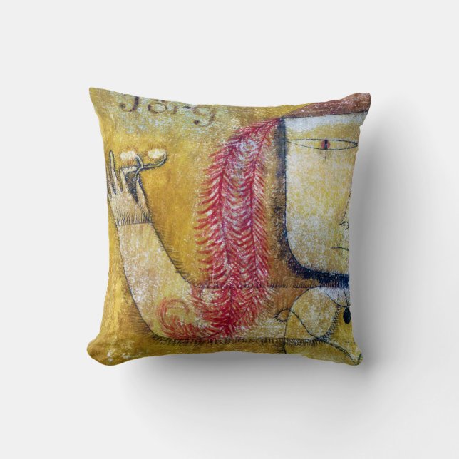Jorg, Paul Klee Cushion (Front)