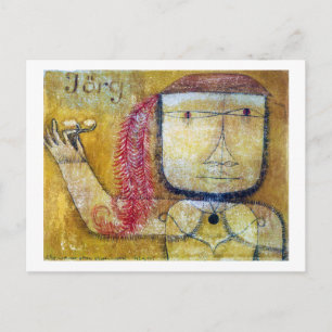 Jorg, Paul Klee Postcard