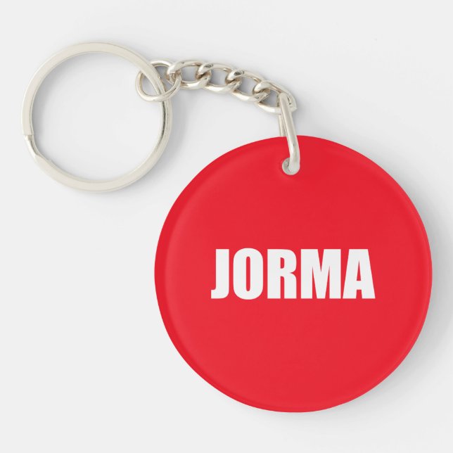 Jorma Key Ring (Front)