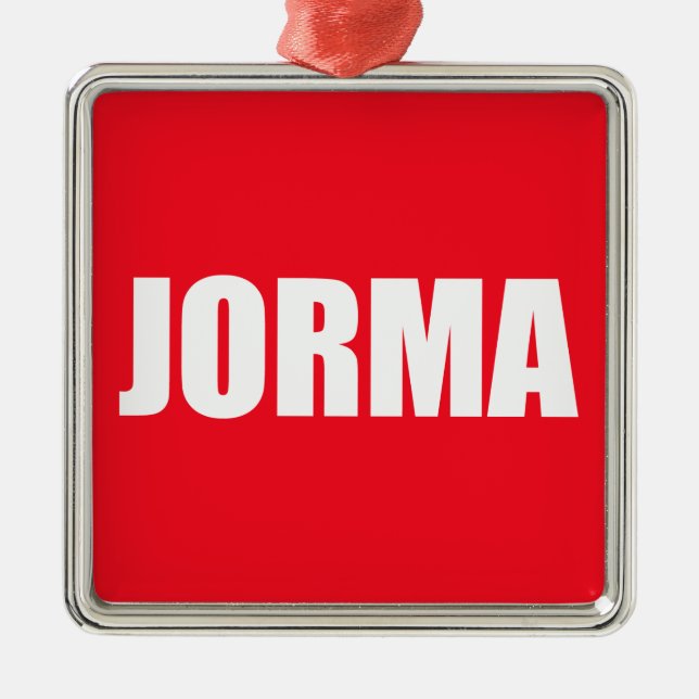 Jorma Metal Tree Decoration (Front)