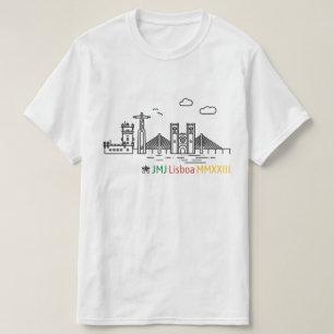 Jornada Mundial da Juventude Lisboa 2023 T-Shirt