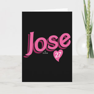 Jose Altuve Houston Sell Valentine Mlbpa Card