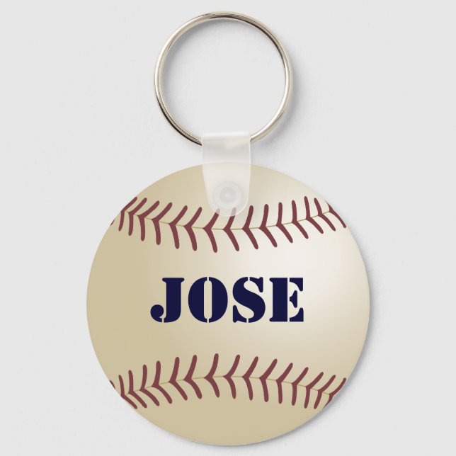 Jose Baseball Keychain (Front)