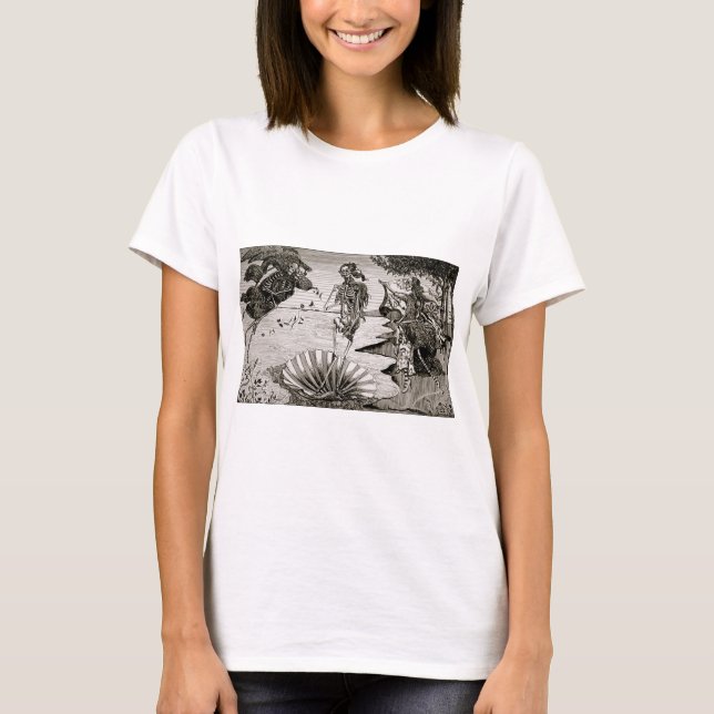 Jose Guadalupe Posada's -Aphrodite T-Shirt (Front)