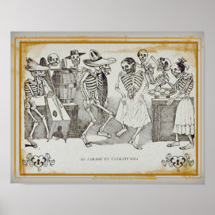 José Posada-El jarabe en ultratumba 14"x11" Prin Poster