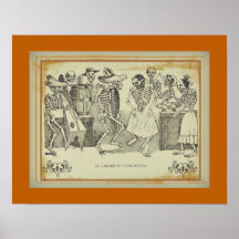 José  Posada-El jarabe en ultratumba 18"x14.5" Pos