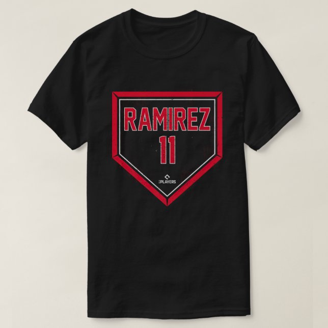 Jose Ramirez Home Plate Gameday Jose Ramirez Cleve T-Shirt (Design Front)