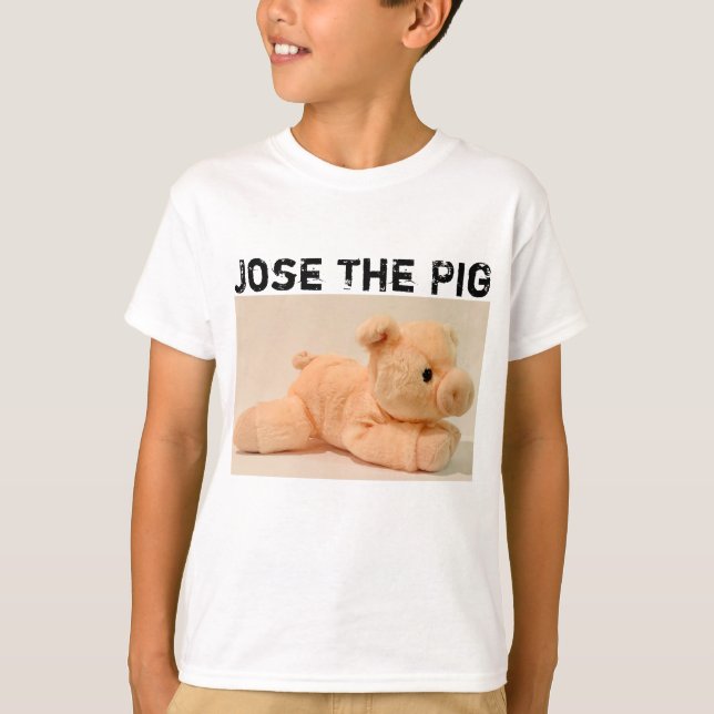 Jose The Pig Kids T-shirt (Front)