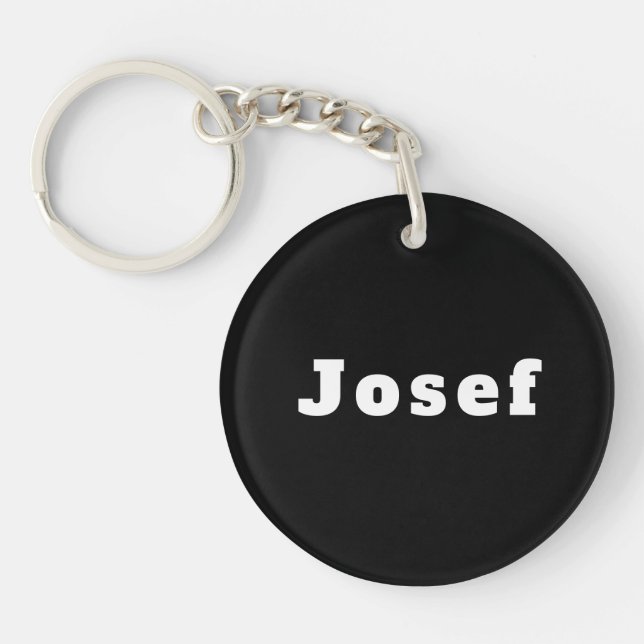 Josef Key Ring (Front)