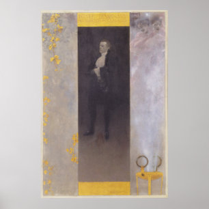 Josef Lewinsky as Carlos — Gustav Klimt (1895) Poster