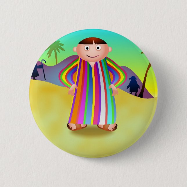 Joseph 6 Cm Round Badge (Front)