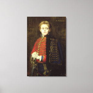 Joseph Bara as a Young Man Canvas Print