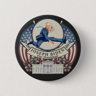 Joseph Biden 2020 6 Cm Round Badge