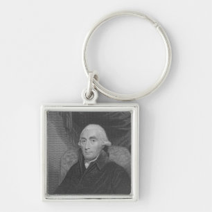 Joseph Black from 'Gallery of Portraits' Key Ring