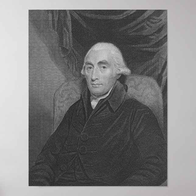 Joseph Black  from 'Gallery of Portraits' Poster (Front)