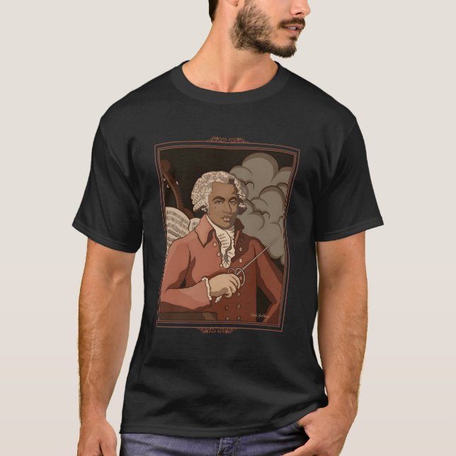 Joseph Bologne Chevalier De Saint-Georges Al T-Shirt (Front)