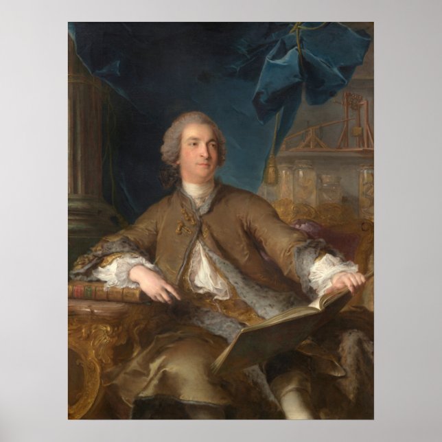 Joseph Bonnier - Jean-Marc Nattier Fine Art Poster (Front)