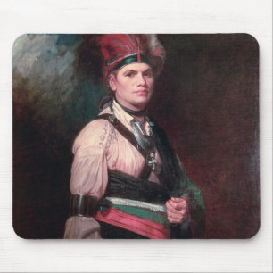 Joseph Brant, Chief of the Mohawks, 1742-1807 Mouse Mat