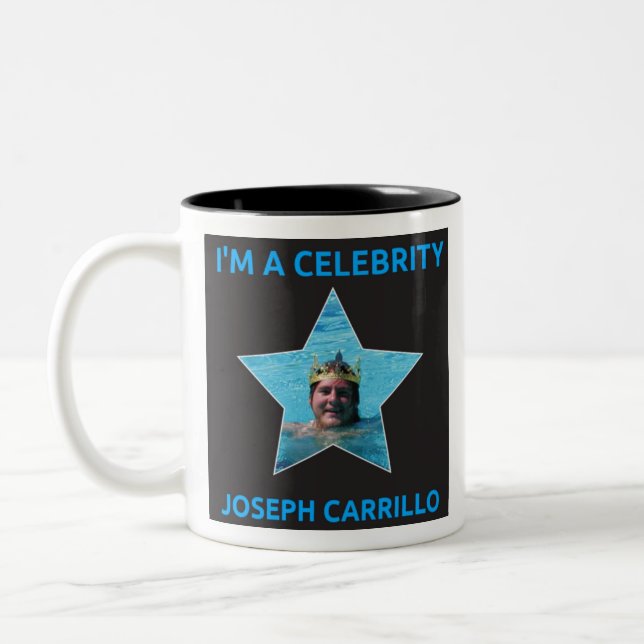 Joseph Carrillo - I'm A Celebrity Two-Tone Coffee Mug (Left)