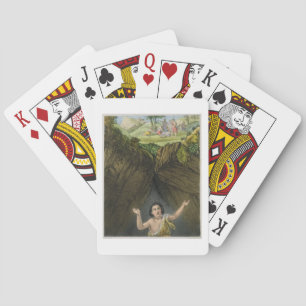Joseph Cast into the Pit by his Brethren, from a b Playing Cards