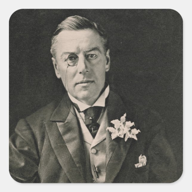Joseph Chamberlain Square Sticker (Front)
