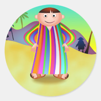 Joseph Classic Round Sticker