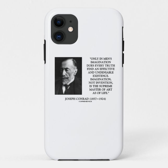 Joseph Conrad Imagination Supreme Master Of Art Case-Mate iPhone Case (Back)