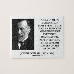 Joseph Conrad Imagination Supreme Master Of Art Jigsaw Puzzle