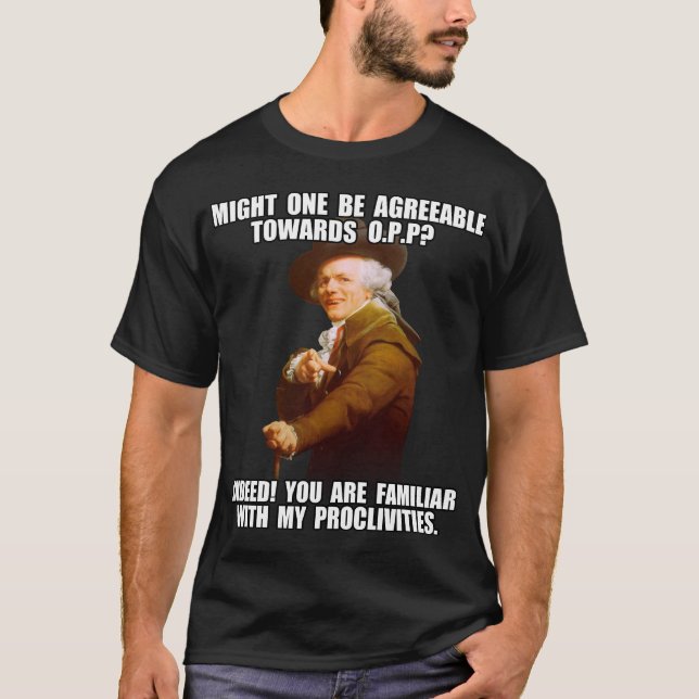 Joseph Ducreux Archiaic Rap OPP T-Shirt (Front)