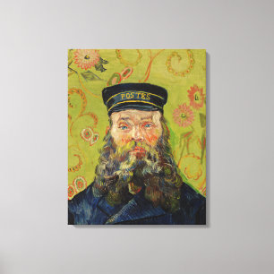 Joseph-Étienne Roulin (by Vincent van Gogh) Canvas Print