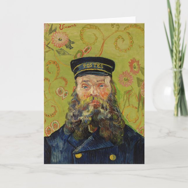 Joseph-Étienne Roulin (by Vincent van Gogh) Card (Front)