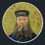 Joseph-Étienne Roulin (by Vincent van Gogh) Ceramic Knob<br><div class="desc">This design features an image of a painting by Vincent van Gogh that shows Joseph Étienne-Roulin, who was a postman at the Arles train station in the South of France, whom the artist met when he rented a room above the nearby Café de la Gare. Both men shared similar political...</div>