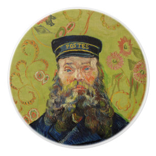 Joseph-Étienne Roulin (by Vincent van Gogh) Ceramic Knob