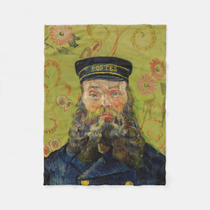 Joseph-Étienne Roulin (by Vincent van Gogh) Fleece Blanket